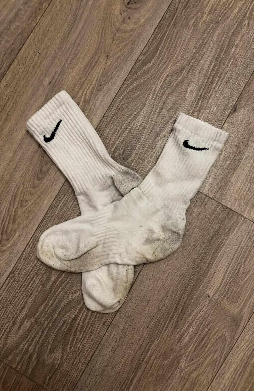 Calzini Nike lunghi bianchi